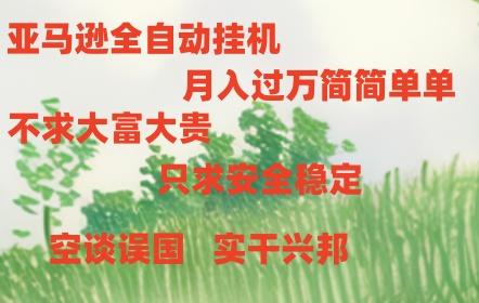 亚马逊全自动浏览挂机，，收益稳定且前景广阔-Zv头条